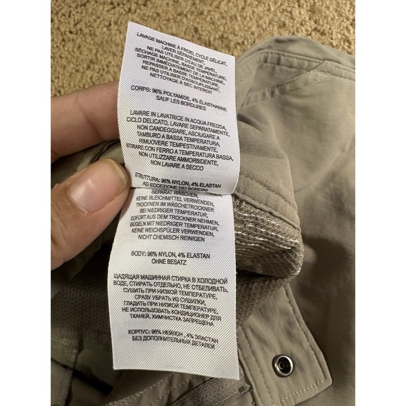 Columbia Pants Men 38W 32L Omni-Shield Repellency Tan Lightweight Hiking Outdoor - Picture 6 of 12